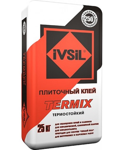 Клей для плитки IVSIL TERMIX 25кг