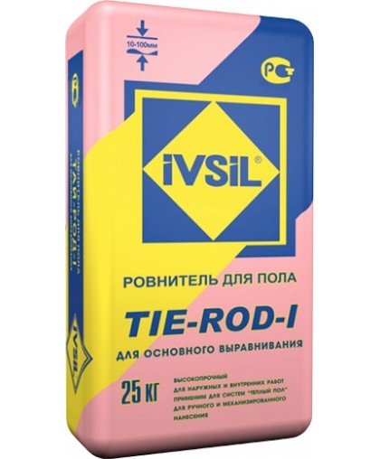 Выравнивающая смесь для пола IVSIL TIE-ROD-I 25кг