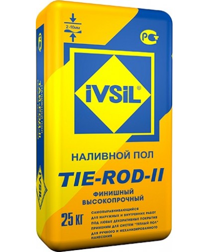 Наливной пол IVSIL TIE-ROD-II 25кг