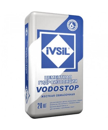 Гидроизоляция IVSIL VODOSTOP 20кг