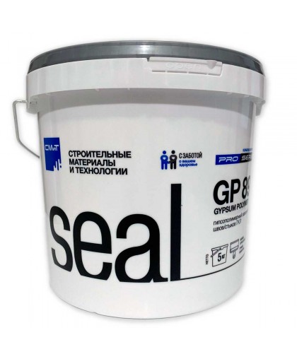 Шпаклевка гипсополимерная seal GP (gypsum polymer) 89 / ГП 89 (5 кг)